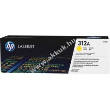 Eredeti HP l�zertoner CF382A s�rga 2700 oldal nyomtat�
