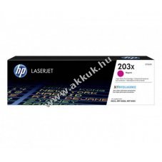 Eredeti HP l�zertoner CF543X magenta 2500 oldal nyomtat�