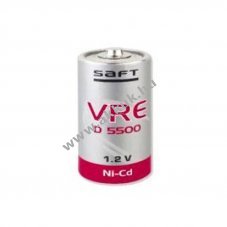 Saft VRE-DL-5500CFG D (g�li�t) ipari akku 1,2V 5500mAh NiCd