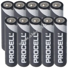 Duracell Procell AAA (mikro, LR03) 10db/csomag hagyom�nyos elem alk�li