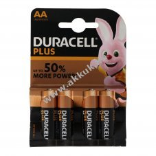 Duracell AA Mignon LR6 1,5V alk�li elem 4db/csomag