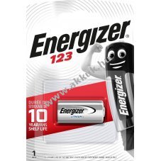Energizer CR123 3V l�tium elem 1db/csomag