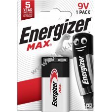 Energizer alk�li elem 9V E-Block 1db/csomag