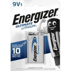 Energizer Ultimate Lithium E-Block 6FR61 9V 1db/csomag hagyom�nyos elem Lithium