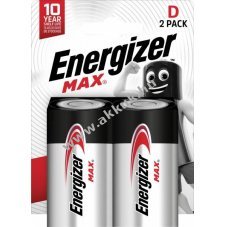 Energizer alk�li elem D LR20 1.5V 2db/csomag