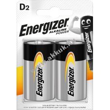 Energizer alk�li elem D LR20 1.5V 2db/csomag