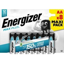 Energizer Max Plus AA Mignon ceruza LR06 1.5V 8db/csomag elem (hagyom�nyos elem) alk�li
