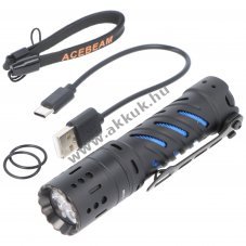 AceBeam E70 Mini LED zsebl�mpa 2000 lumen CRI90+ Li-Ion 18650