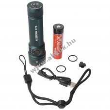 AceBeam E75 Quad Core LED zsebl�mpa lila 3000 lumen 21700 5000mAh l�tium