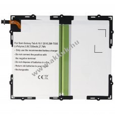 Helyettest akku EB-BT585ABA 3,8V 7300mAh Li-polimer