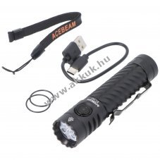 AceBeam EC20 LED zsebl�mpa 2500 lumen lila 6500K