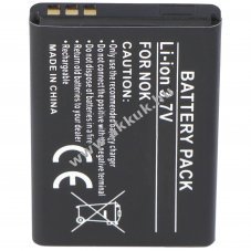 Helyettes�t� akku Nokia BL-4C 3,7V 900mAh Li-Ion