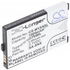 Helyettes�t� akku Sagem myX-3 myX-5 mobiltelefon 3,7V 1000mAh 3,7Wh Li-Ion