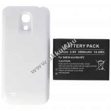 Helyettes�t� akku Samsung Galaxy S4 Mini 3,8V 3800mAh Li-Ion