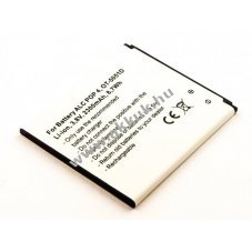Helyettes�t� akku mobiltelefon Alcatel POP 4 OT-5051D 3,8V 1750mAh Li-ion
