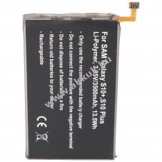 Helyettes�t� akku Samsung Galaxy S10+ 3,85V 3500mAh Li-Polymer