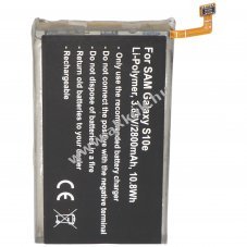 Helyettes�t� akku Samsung Galaxy S10e 3,85V 2800mAh Li-Polymer