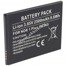Helyettes�t� akku Nokia 1 Plus HE365 3,85V 2500mAh Li-Ion