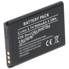 Helyettes�t� akku Doro 1355 3,7V 900mAh Li-ion