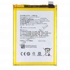 Helyettes�t� akku OPPO BLP711 3,85V 4000mAh Li-Polymer
