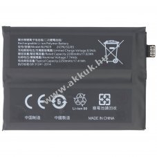 Helyettes�t� akku OnePlus BLP829 mobiltelefon 7,74V 2250mAh 17,4Wh Li-Polymer