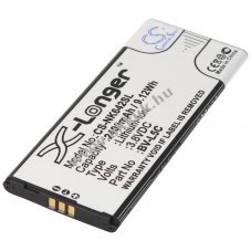 Helyettes�t� akku Microsoft Nokia Lumia 640 Dual SIM 3,8V 2400mAh 9,1Wh mobiltelefon Li-Ion