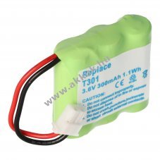 Helyettes�t� akku DECT telefon AUDIOLINE CDL970 CDL971 3,6V 300mAh NiMH