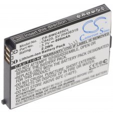 Helyettes�t� akku Swissvoice eSenseColor SV20406288 C8425 SV20406315 dect telefon 3,7V 600mAh Li-Ion