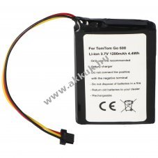 Helyettes�t� akku TomTom Go 600/610 gps �s navig�ci� 3,7V 1200mAh Li-Ion
