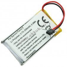 Helyettes�t� akku Garmin Fenix 5 okos�ra 3,7V 230mAh 361-00097-00 361-00098-00 Li-Polymer