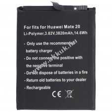 Helyettes�t� akku Huawei Mate 20 3,82V 3820mAh Li-Polymer