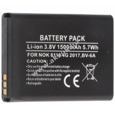 Helyettes�t� akku Nokia 8110 4G 2017 BV-6A 3,8V Li-Ion