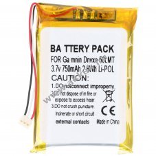 Helyettes�t� akku Garmin DriveLuxe 50LMT 3,7V 750mAh Li-ion