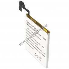 Helyettes�t� akku Google Pixel 3a 3,85V 3000mAh Li-Polymer