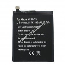 Helyettest akku Xiaomi Mi Mix 2S BM3B 3,85V 3300mAh Li-Polymer
