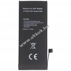 Helyettest akku Apple iPhone SE 2020 3,82V 1821mAh Li-Polymer