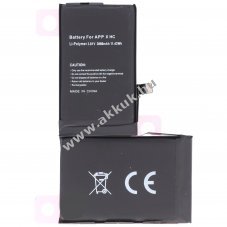 Helyettes�t� akku Apple iPhone X 3,81V 3000mAh Li-Polymer
