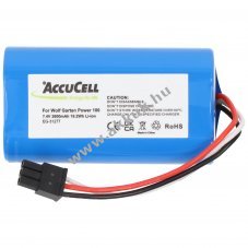 Helyettes�t� akku Wolf Garten Power 100 kerti g�p 7,4V 2600mAh 19,2Wh Li-ion