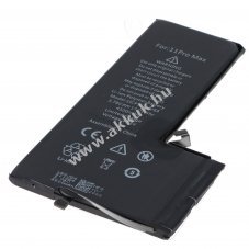 Helyettes�t� akku Apple iPhone 11 Pro Max Li-Polymer 3,79V 4500mAh 17,0Wh szersz�m n�lk�l
