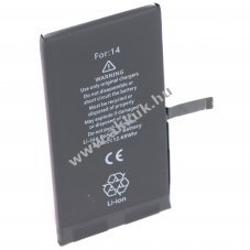 Helyettes�t� akku Apple iPhone 14 3,87V 3279mAh Li-Polymer