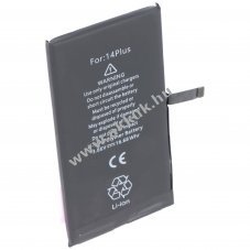 Helyettest akku Apple iPhone 14 Plus 3,86V 4325mAh Li-Polymer
