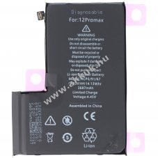 Helyettes�t� akku Apple iPhone 12 Pro Max 3,83V 3687mAh Li-Polymer