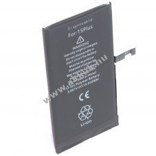 Helyettest akku Apple iPhone 15 Plus Li-Polymer 3,86V 4383mAh 16,95Wh szerszm nlkl
