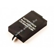 Helyettes�t� akku GoPro Fusion f�nyk�pez�g�p 3,7V 2700mAh ASBBA-001 Li-Polymer
