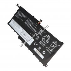 Helyettes�t� akku Lenovo ThinkPad X1 Carbon 2016 15,2V 3200mAh Li-Polymer