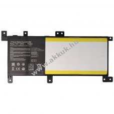 Helyettes�t� akku ASUS X556UB 7,6V 5000mAh Li-Polymer