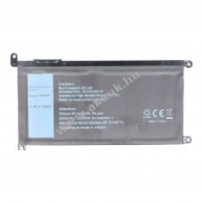 Helyettes�t� akku Dell Inspiron 13 5378 11,4V 3680mAh Li-Ion