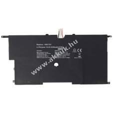Helyettest akku Lenovo X1 Carbon Gen 3 20BS 2015 Li-Polymer 15,2V 3000mAh 45Wh szerszm nlkl