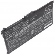 Helyettes�t� akku HP Pavilion 15-CC TPN-C139 11,55V 3630mAh Li-Polymer