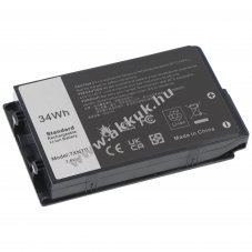 Helyettes�t� akku Dell Latitude Rugged 7202 7,4V 3510mAh Li-Polymer
